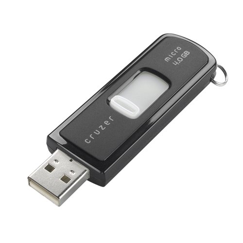 SanDisk 4GB Micro Cruzer - Retail Pack