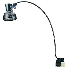 Black Finish 20 High Plug-In Clamp Picture Light by Universal Lighting and Decor