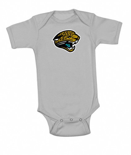 Jacksonville Jaguars Newborn Grey Logo Premier Creeper