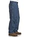 4120kGcyY L. SL75  Carhartt Mens Flannel Lined Washed Denim Work Dungaree