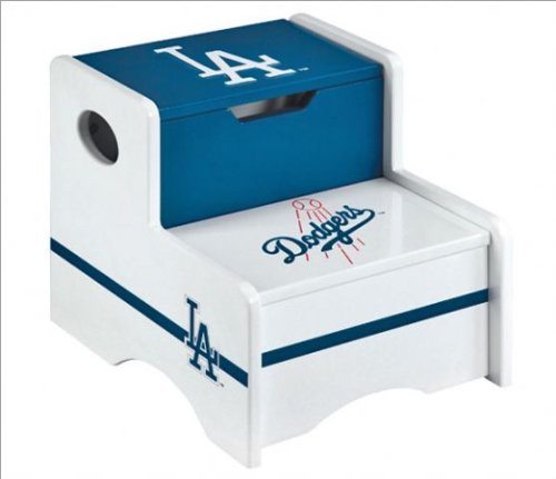 Guidecraft Los Angeles Dodgers Storage Step-Up