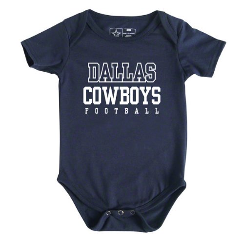 Dallas Cowboys Newborn Navy Practice Creeper
