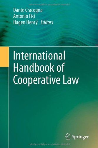International Handbook of Cooperative Law