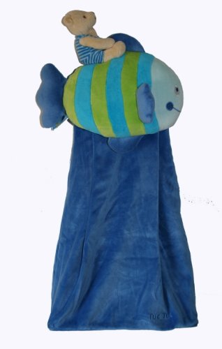 Diaper Stacker, Sea Collection - Blue