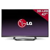 LG 47 LED 3D HDTV THIN 1080P 120HZ SMART TV BUILT IN WIFI 47LM6400