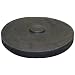 Dixie Poly DC-55 Polyethylene Drum Dust Cover, For 55 gallon Drum, 24.5" Outside Diameter x 2.5" Side Lip, Black, Pack of 2
