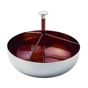 Alessi Sugar Bowl, Red by Alessi