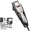 Wahl Chrome Pro Mains Hair Clipper Set & Instructional DVD 79524-800