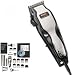 Wahl Chrome Pro Mains Hair Clipper Set & Instructional DVD 79524-800