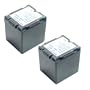 PRO SERIES Equivalent PANASONIC CGRDU06A/1B / CGADU21 / CGADU21A/1B Battery 2-Pack for DZ Series / VDR Series / PV-GS80 GS83 & Many More Camcorders