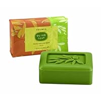 Thymes Bar Soap, Olive Leaf, 7-Ounce Bar