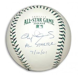 Buy Roger Clemens Autographed hand Signed 2001 All Star Game Baseball with AL Starter 7 10 01...