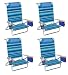 Sporting Goods : Rio Big Kahuna Beach Chair Stripe - 4 Chairs Incl.