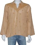 Casual Male Clothes Cotton Shirt Kurta India Size M (gck124)