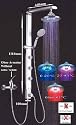 LED Aluminium Duschpaneel Duschsäule von Sanlingo