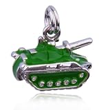 Sterling Silver Tank Charm