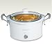 Hamilton Beach 33144 Stay-or-Go 4-Quart Slow Cooker, White