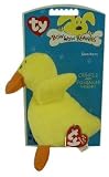 TY Quackers the Duck Bow Wow Beanie Dog Toy