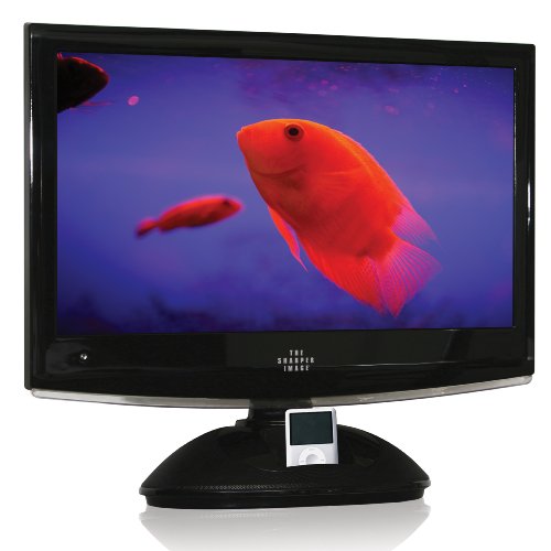 Sharper Image TSI-LCD22DVDi 21.6-inch 720P Widescreen LCD TV with Built-In DVD Player and iPod Dock