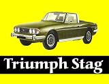 2002 METAL ADVERTISING CAR WALL SIGN TRIUMPH STAG FUNNY GIFT