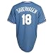 MLB Bret Saberhagen Kansas City Royals Short Sleeve Synthetic Replica Jersey