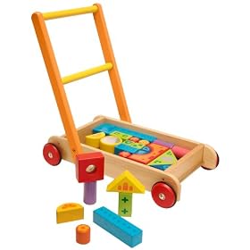 Wooden Blocks and Walker Trolley