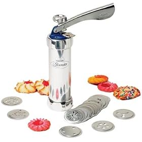 Click here to buy Harold Atlas Cookie Gun Decorating Set by Harold.