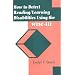How to Detect Reading/Learning Disabilities Using WISC-III