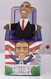 only 1200 made BARACK OBAMA JACK IN THE BOX LIMITED EDITION CAMPAIGN COLLECTIBLE 2nd print model