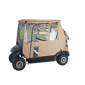 Classic Electric Cart Covers - Deluxe 3-Sided