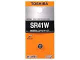 TOSHIBA SR41W EC ボタン形酸化銀電池