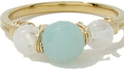 NOJESS Ring (30132111011) Blue 5.50 US size Fashion Fewelry New