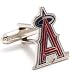 Los Angeles Angels Cufflinks - MLB Baseball Sports Themed Formal Wear