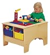 Jonti-Craft 5745JC KYDZ BUILDING TABLE - DUPLO COMPATIBLE Without tubs