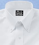 Traveler Pinpoint Solid Buttondown Collar Dress Shirt