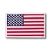 American Flag w/ White Trim Patch