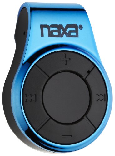 Naxa NM-107 MP3 Player with 4 GB Built-In Flash Memory (Blue)