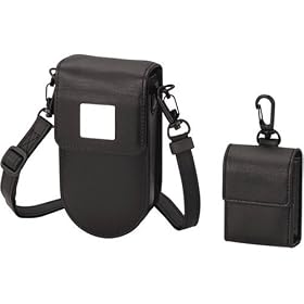 Sony LCS-PHE Soft Carrying Case for DSCP100/P150/P200 Digital Cameras (Leather)