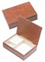 burlwood finish jewelry box
