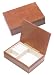 burlwood finish jewelry box