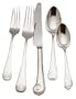 Reed & Barton Sea Shells 18/10 Stainless Steel 5-Piece Place Setting, Service for 1