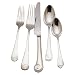 Reed & Barton Sea Shells 18/10 Stainless Steel 5-Piece Place Setting, Service for 1