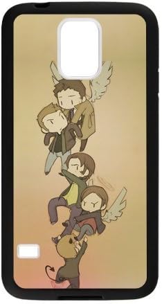 Cute Funny Cartoon Supernatural Character Cover Case for Samsung Galaxy S5 (Laser Technology)