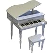 30 Keys Baby Grand Piano - White