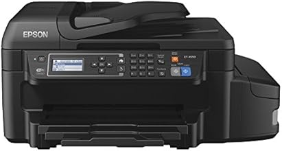 Epson WorkForce ET-4550 EcoTank Wireless Color All-in-One Supertank Printer with Fax