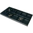 Black 10 Slot Watch Jewelry Travel Display Tray Insert