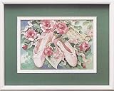 Ballet and Roses No Count Cross Stitch Kit, Craft Kit