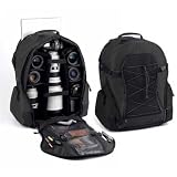 Tenba Shootout Backpack, Large, in Black & Olive