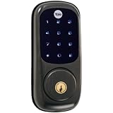 Yale Security YRD220-ZW0BP Real Living Electronic Touch Screen Deadbolt, Fully Motorized with Z-Wave Technology, Oil-Rubbed Bronze