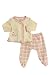 NWT Absorba Baby Girls 2 pc plaid layette set (3-6 mo)